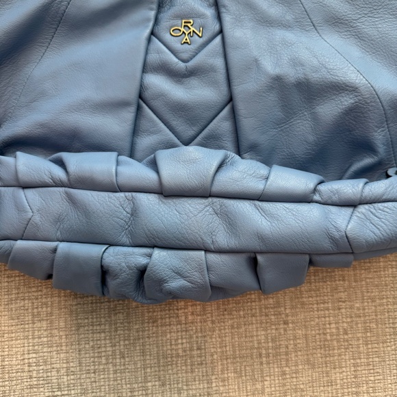 orYANY Women’s Leather Hobo Shoulder Bag / Purse Sky Blue - Picture 5 of 16